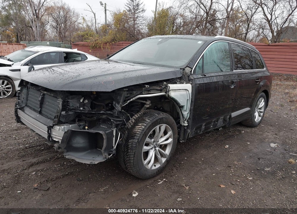 2017 AUDI Q7 3.0T PREMIUM VIN: WA1LAAF76HD022197