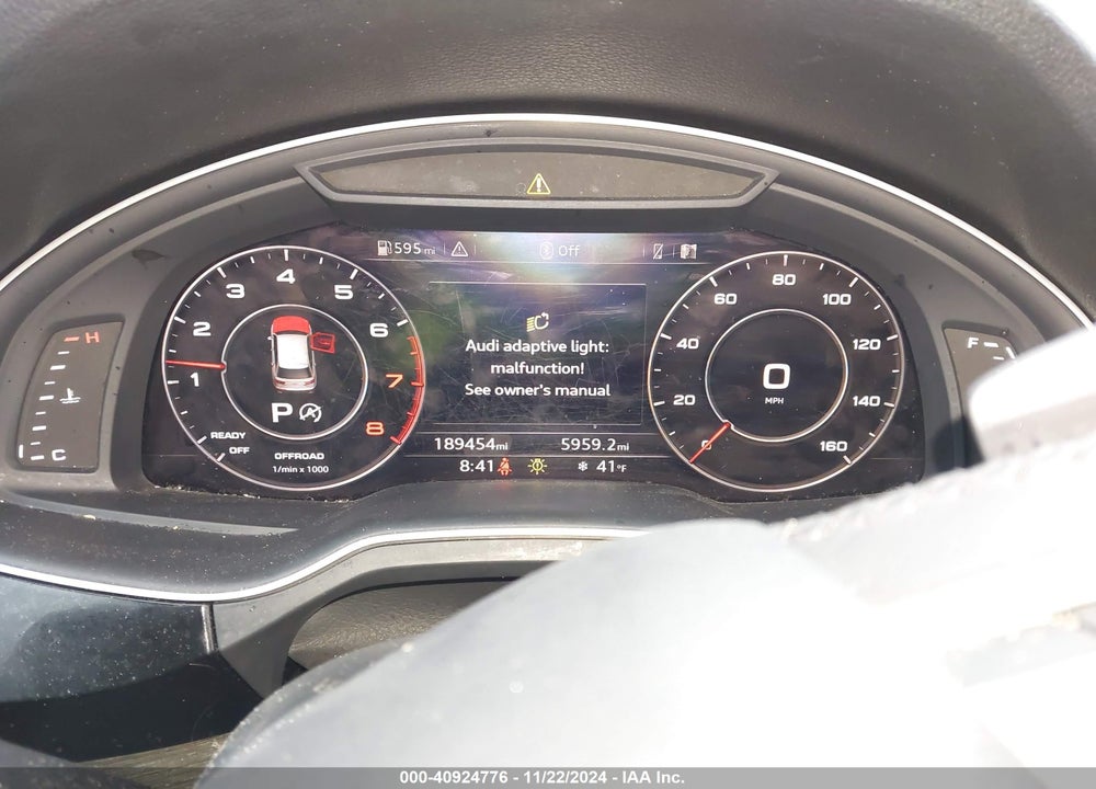 2017 AUDI Q7 3.0T PREMIUM VIN: WA1LAAF76HD022197