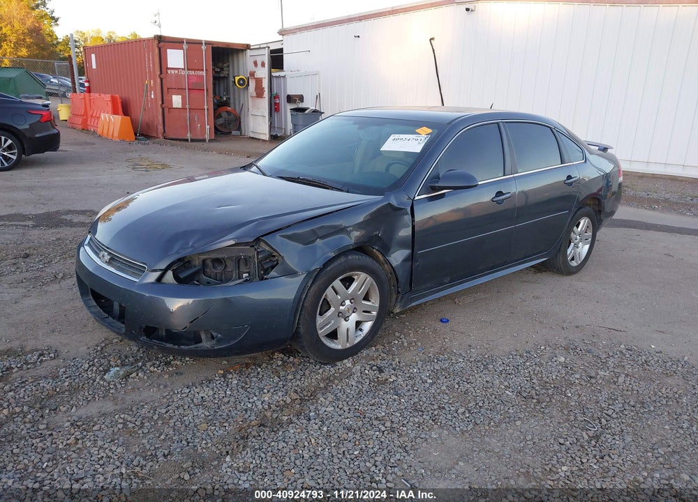 2011 CHEVROLET IMPALA LT VIN: 2G1WB5EK5B1257053