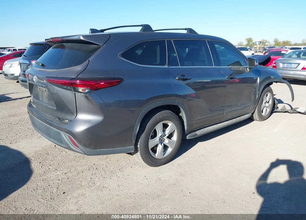2021 TOYOTA HIGHLANDER LE VIN: 5TDZZRAHXMS083865