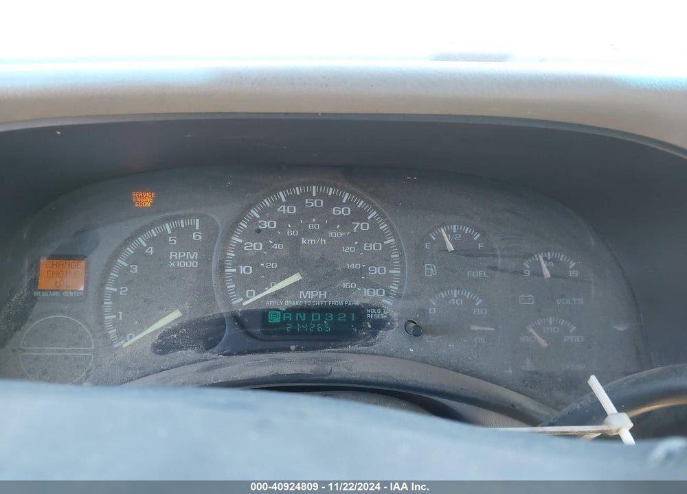 1999 GMC SIERRA 1500 SLE VIN: 1GTEK19T2XZ523805