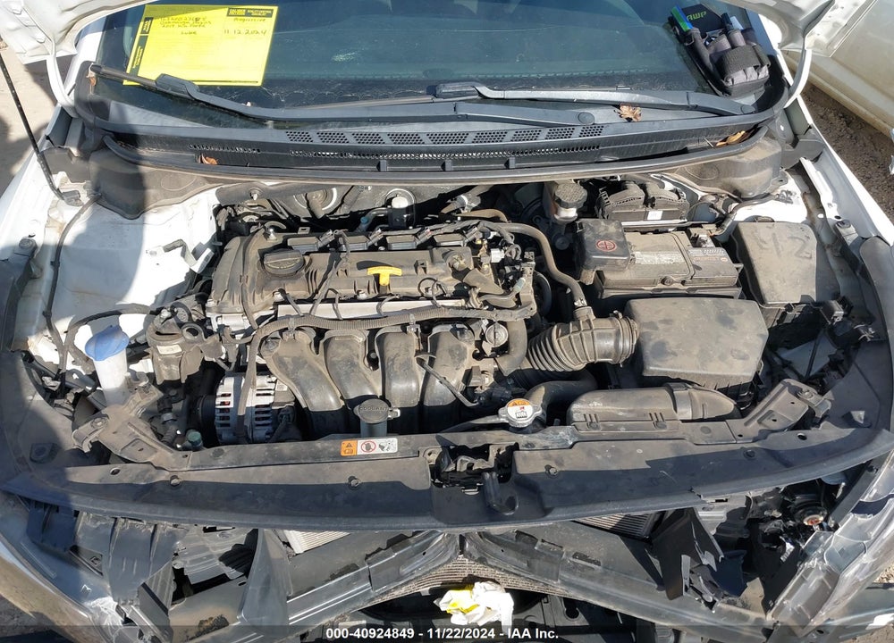 2017 KIA FORTE VIN: 3KPFK4A7XHE123508