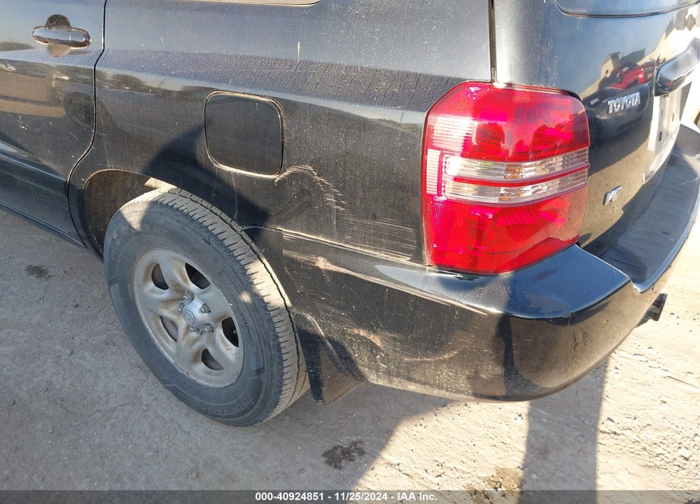 2002 TOYOTA HIGHLANDER V6 VIN: JTEGF21A220070467