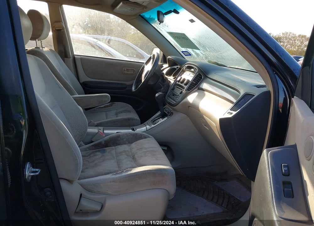 2002 TOYOTA HIGHLANDER V6 VIN: JTEGF21A220070467
