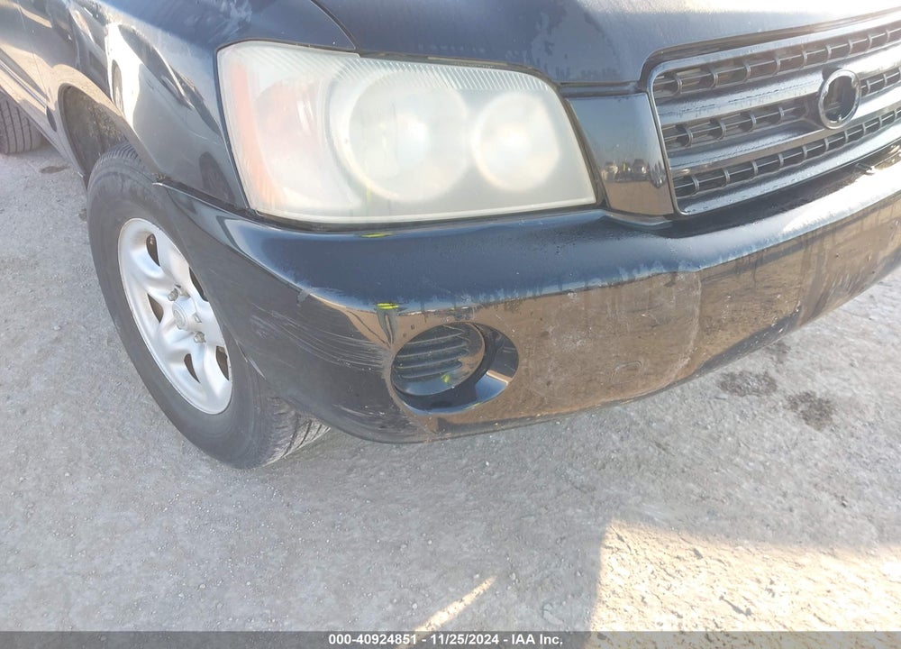 2002 TOYOTA HIGHLANDER V6 VIN: JTEGF21A220070467