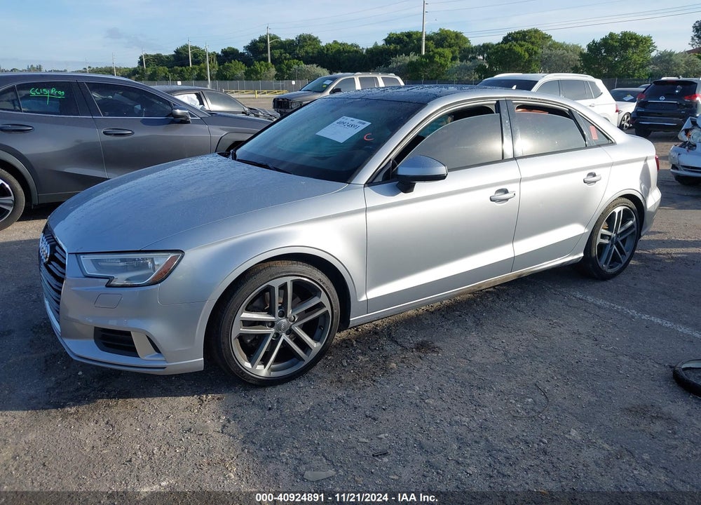 2018 AUDI A3 VIN: WAUAUGFF3J1030874