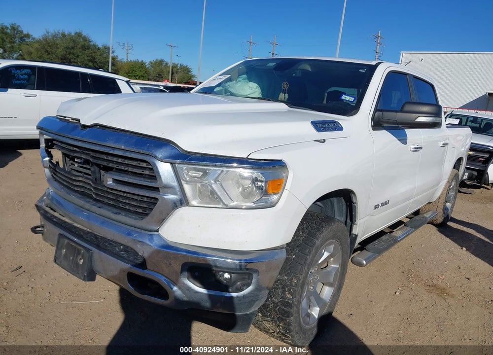 2019 RAM 1500 BIG HORN/LONE STAR 4X4 5'7 BOX VIN: 1C6SRFFT8KN626041