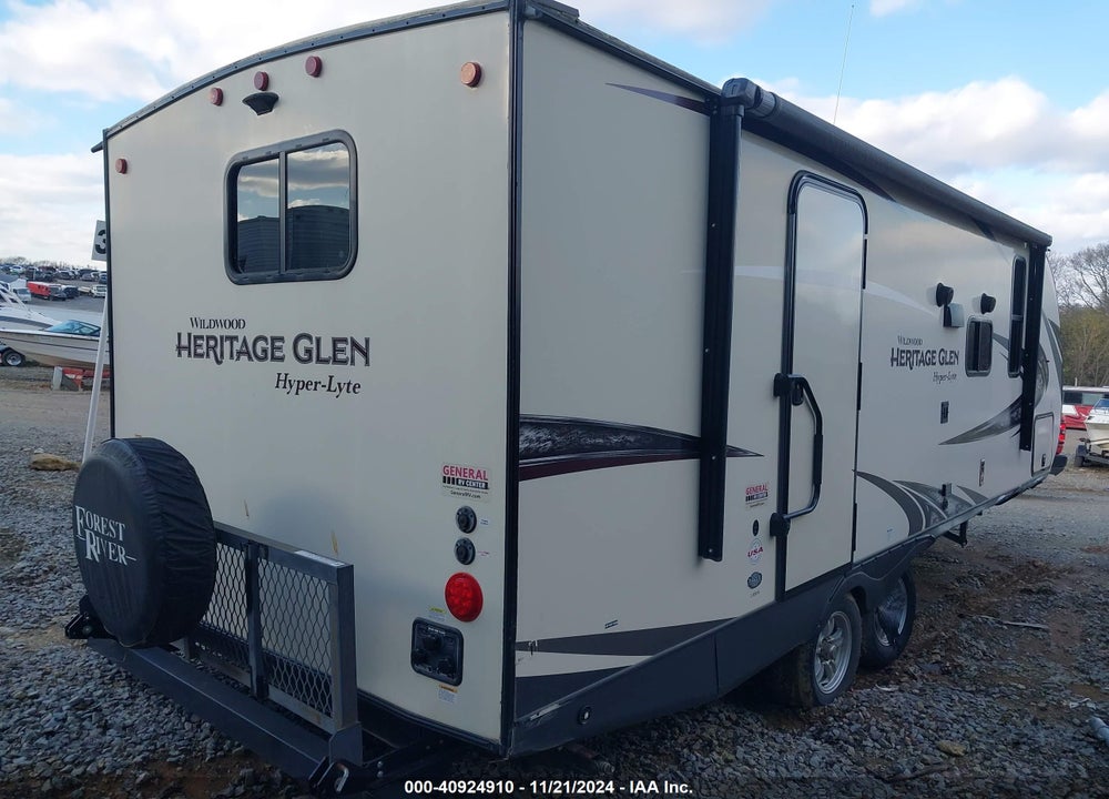 2020 FOREST RIVER WILDWOOD LAMINATED TOWABLES VIN: 4X4TWBX23LU018501