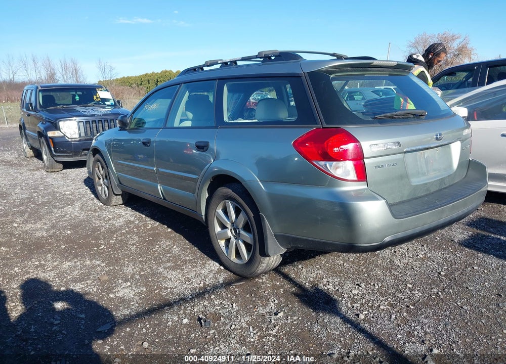2009 SUBARU OUTBACK VIN: 4S4BP61C597347243