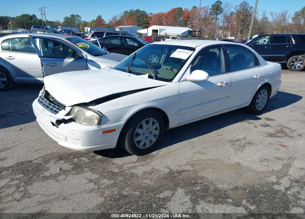 2002 KIA OPTIMA LX/SE VIN: KNAGD126225127202