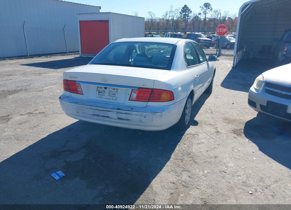 2002 KIA OPTIMA LX/SE VIN: KNAGD126225127202