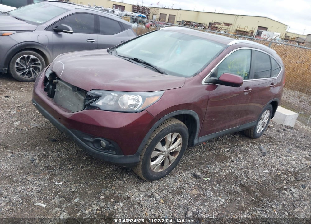 2012 HONDA CR-V EX-L VIN: 5J6RM4H76CL046904