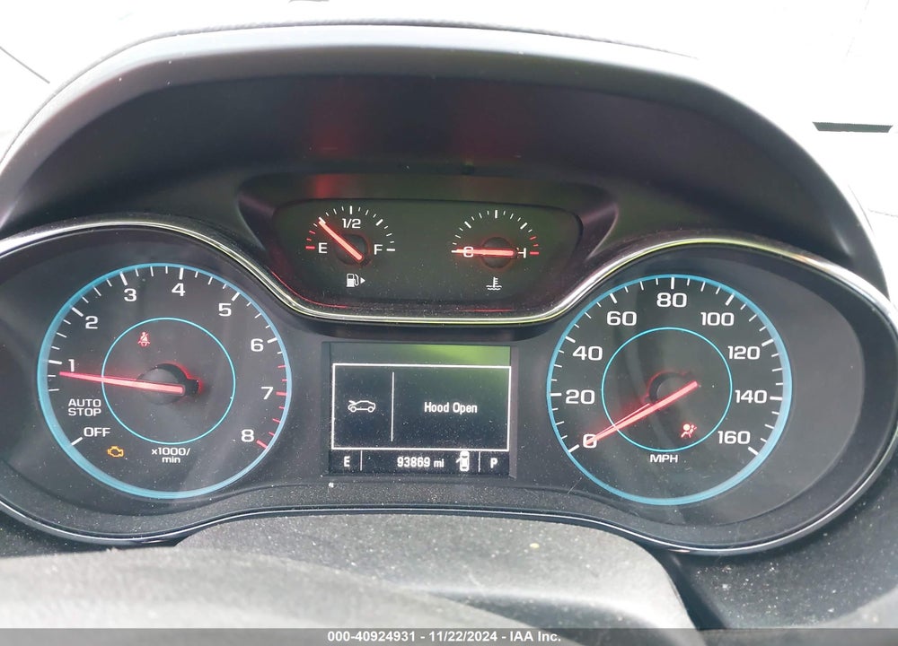 2016 CHEVROLET CRUZE LT AUTO VIN: 1G1BE5SM5G7252750