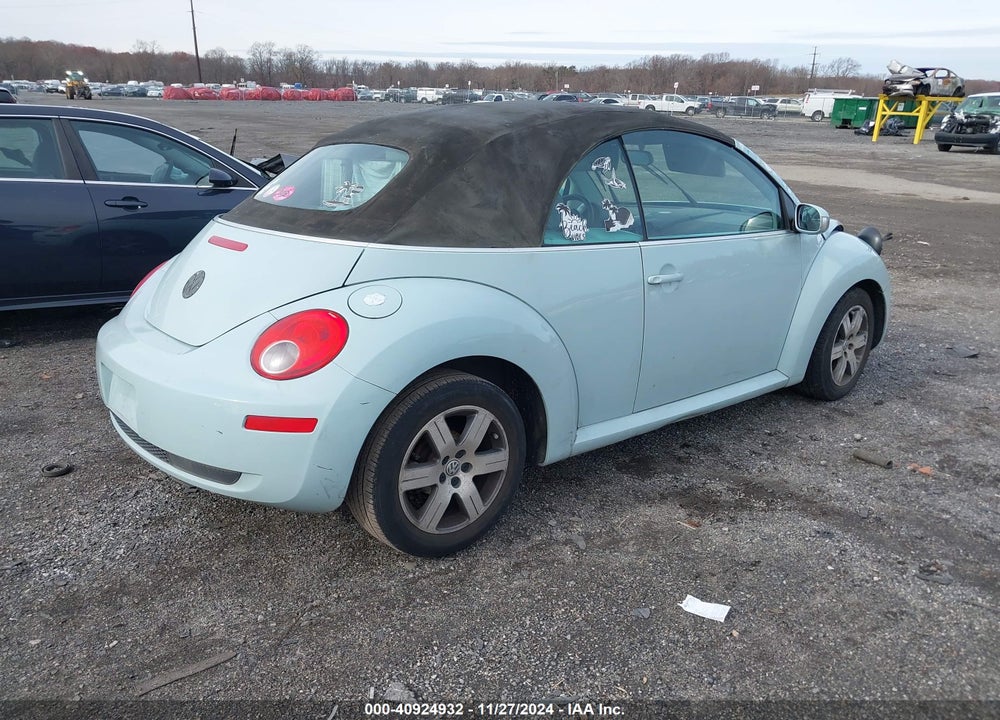 2006 VOLKSWAGEN NEW BEETLE VIN: 3VWRF31Y46M325443