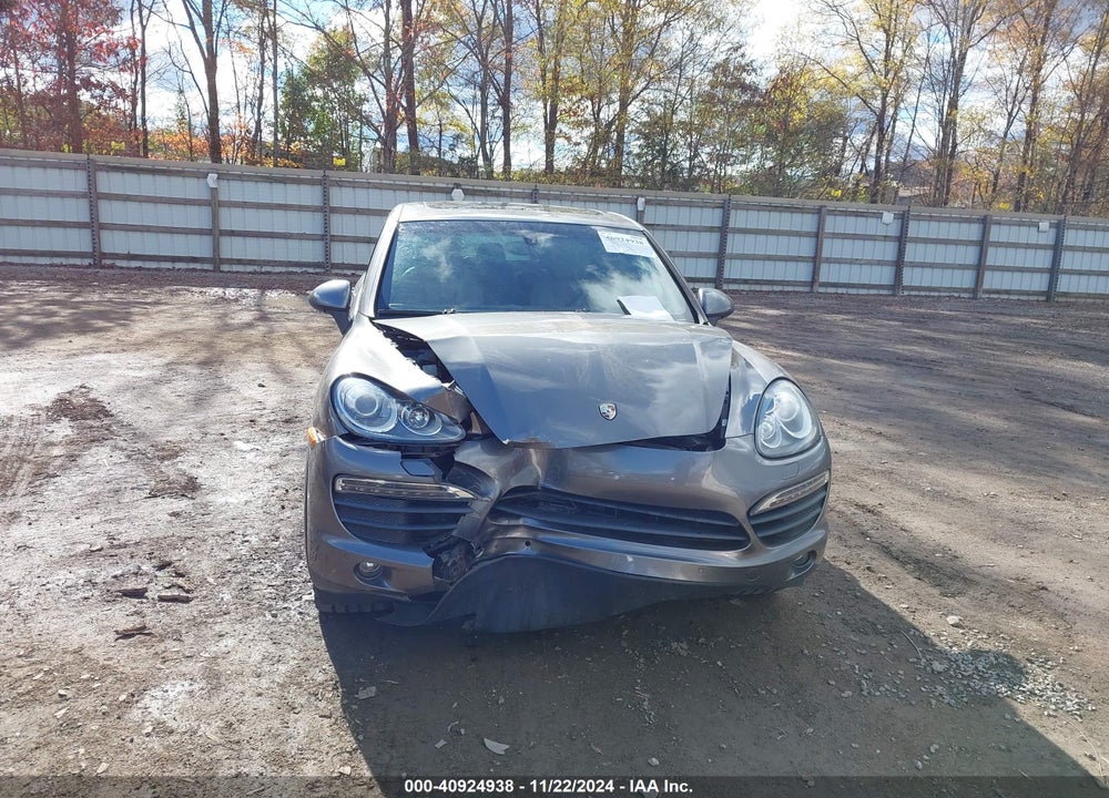 2011 PORSCHE CAYENNE S VIN: WP1AB2A20BLA54487