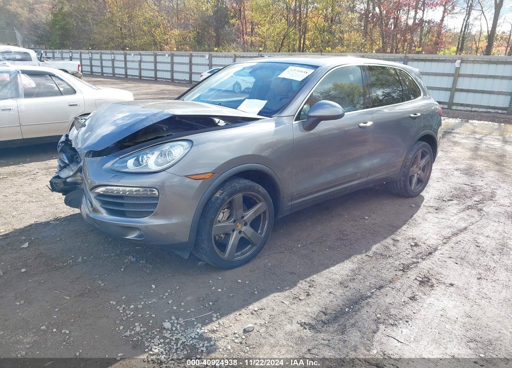 2011 PORSCHE CAYENNE S VIN: WP1AB2A20BLA54487