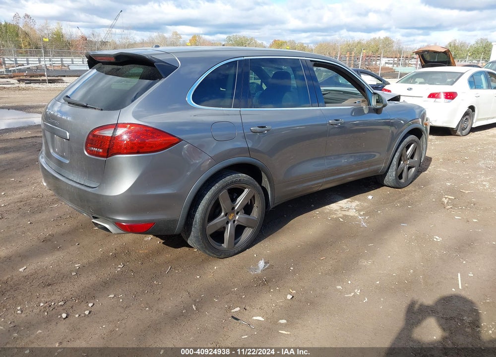 2011 PORSCHE CAYENNE S VIN: WP1AB2A20BLA54487