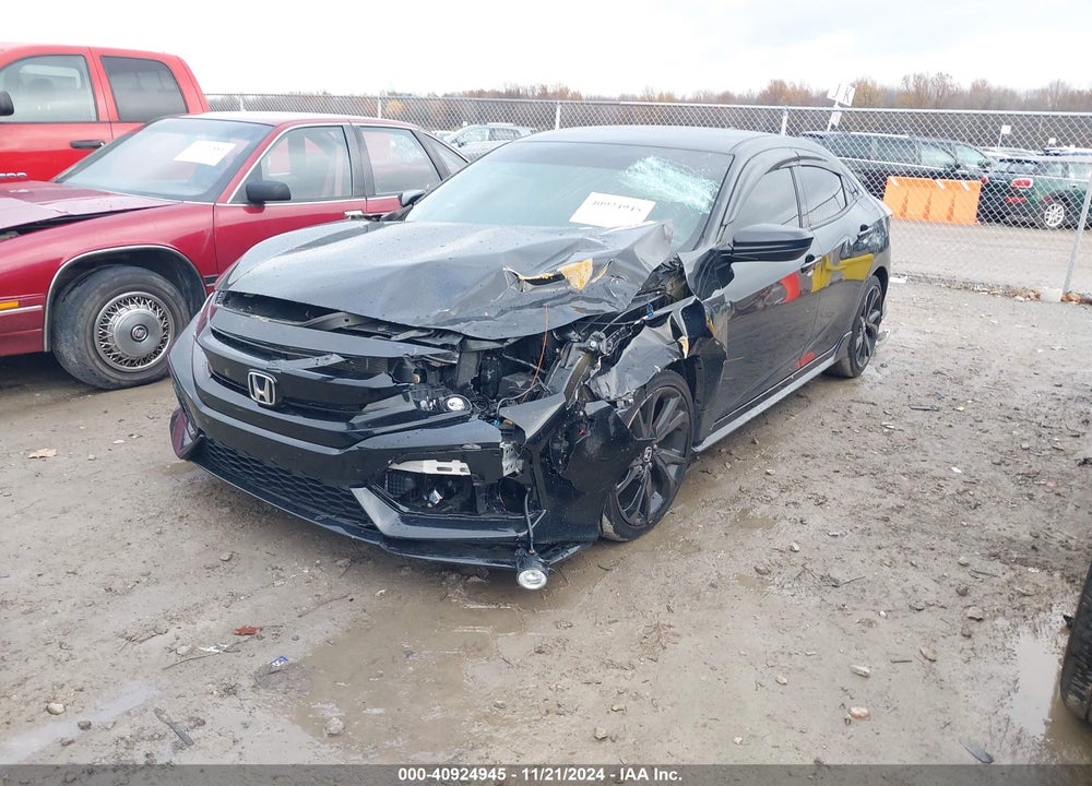 2018 HONDA CIVIC SPORT VIN: SHHFK7H44JU213961