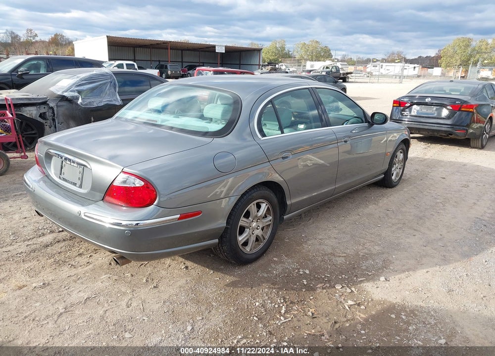 2004 JAGUAR S-TYPE 3.0L V6 VIN: SAJEA01T24FM94913