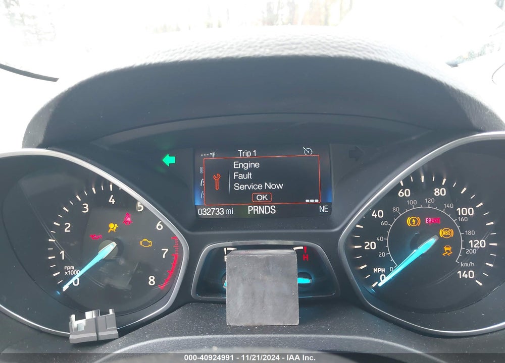 2017 FORD ESCAPE S VIN: 1FMCU0F75HUC44443