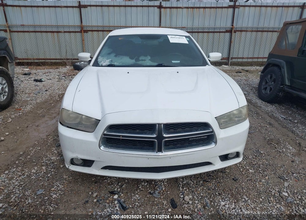 2012 DODGE CHARGER SXT VIN: 2C3CDXHG7CH180982