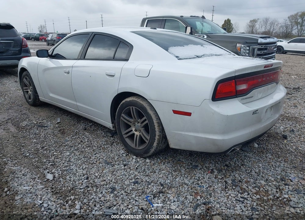 2012 DODGE CHARGER SXT VIN: 2C3CDXHG7CH180982