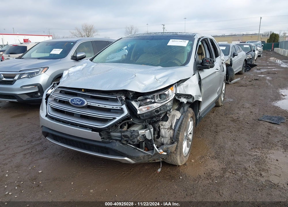 2016 FORD EDGE SEL VIN: 2FMPK4J83GBB26409