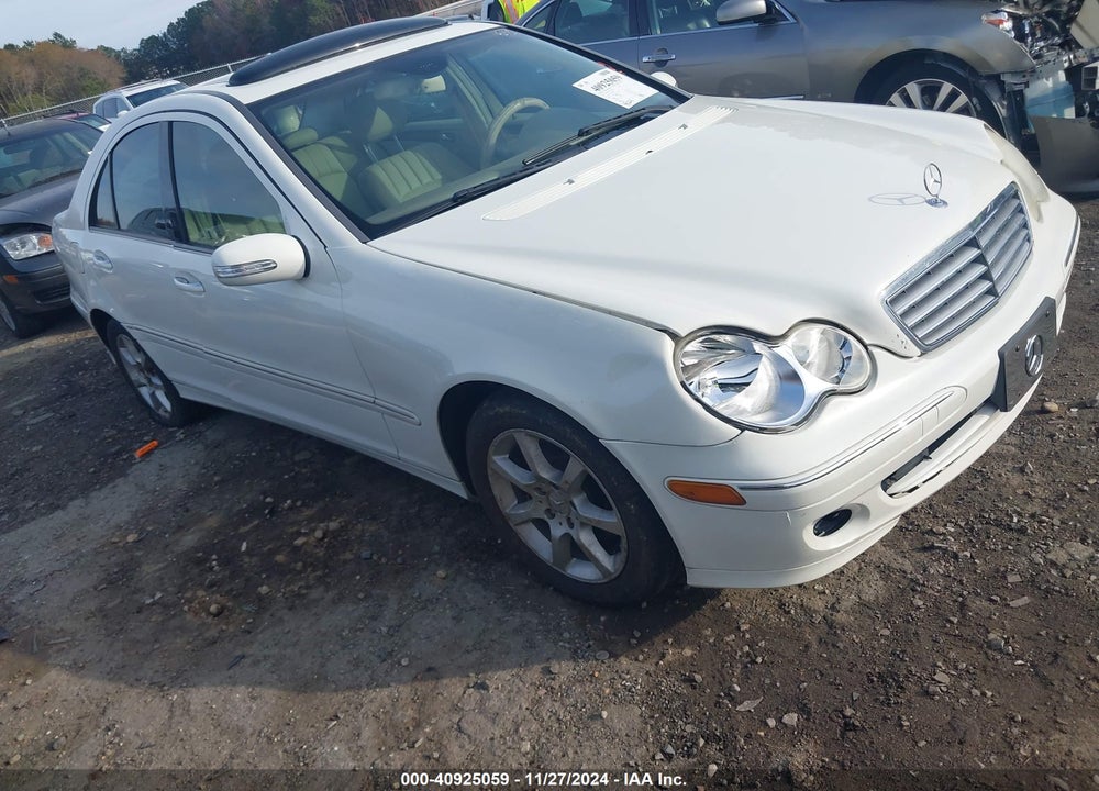 2007 MERCEDES-BENZ C 280 LUXURY 4MATIC VIN: WDBRF92H77F926639