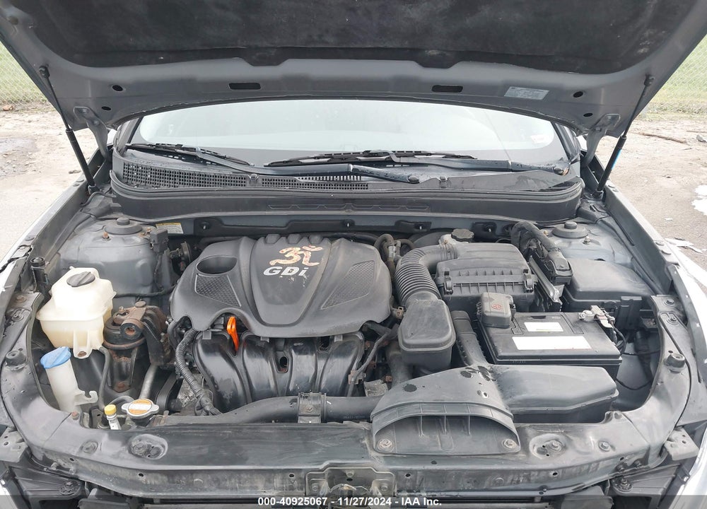 2012 HYUNDAI SONATA GLS VIN: 5NPEB4AC3CH503335