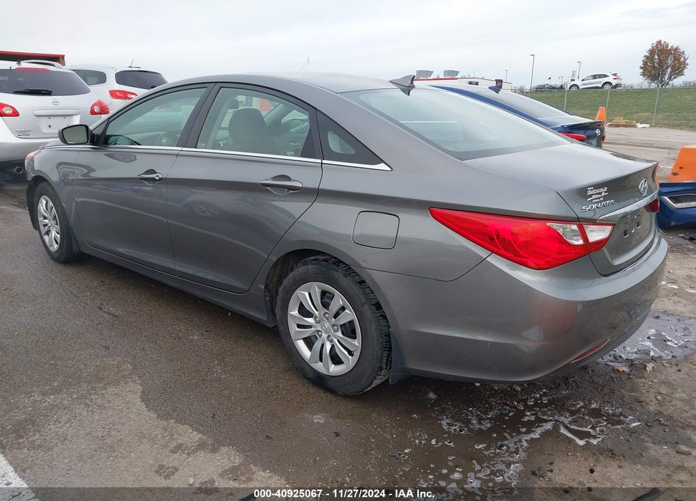 2012 HYUNDAI SONATA GLS VIN: 5NPEB4AC3CH503335