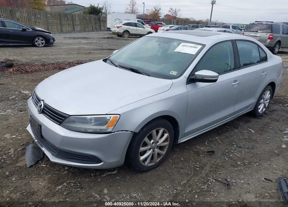 2011 VOLKSWAGEN JETTA 2.5L SE VIN: 3VWDZ7AJ8BM358869