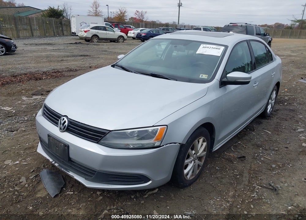 2011 VOLKSWAGEN JETTA 2.5L SE VIN: 3VWDZ7AJ8BM358869