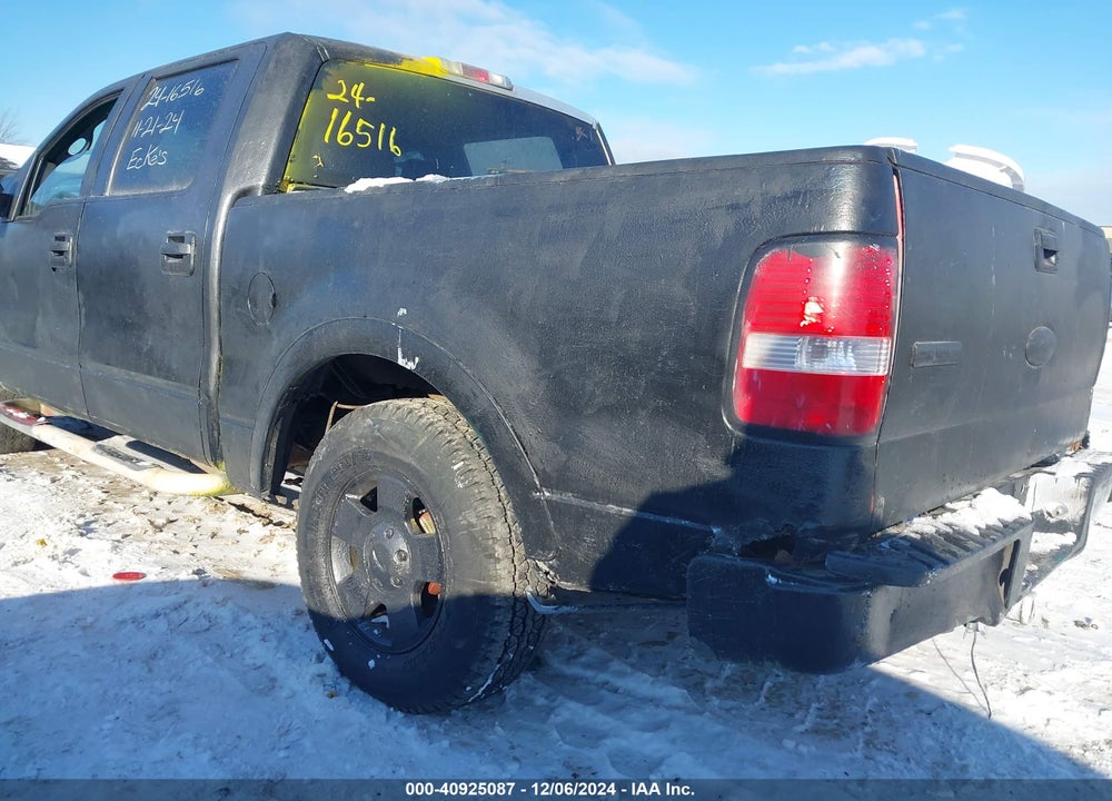 2007 FORD F-150 FX4/LARIAT/XLT VIN: 1FTPW14547KC62921