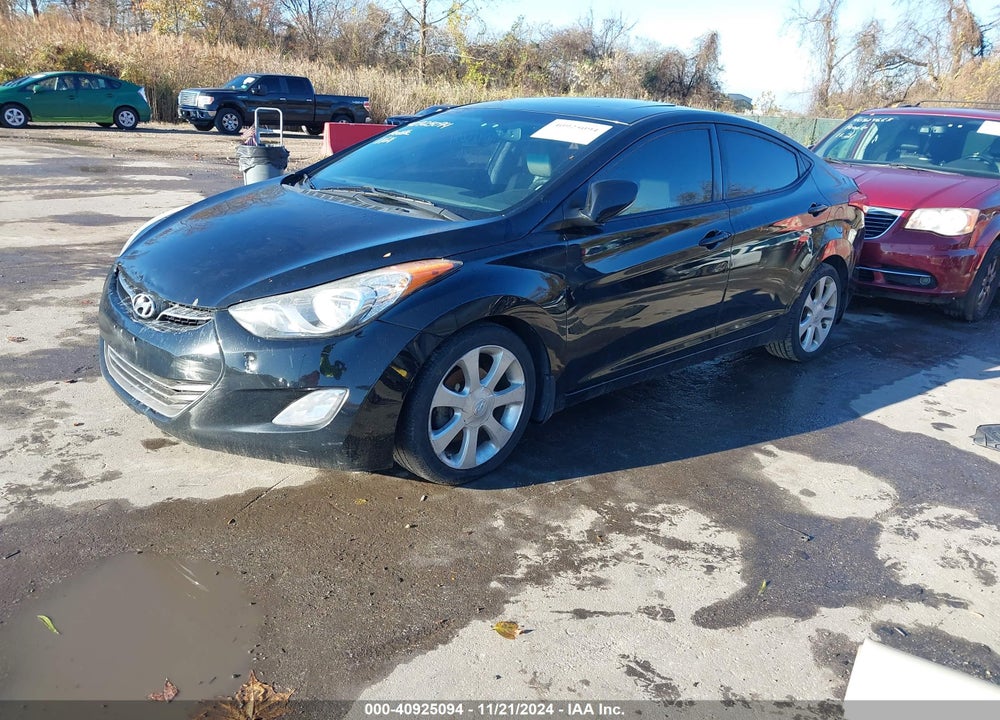 2013 HYUNDAI ELANTRA LIMITED VIN: 5NPDH4AE1DH279561