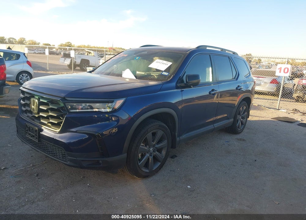 2023 HONDA PILOT AWD SPORT VIN: 5FNYG1H38PB037828