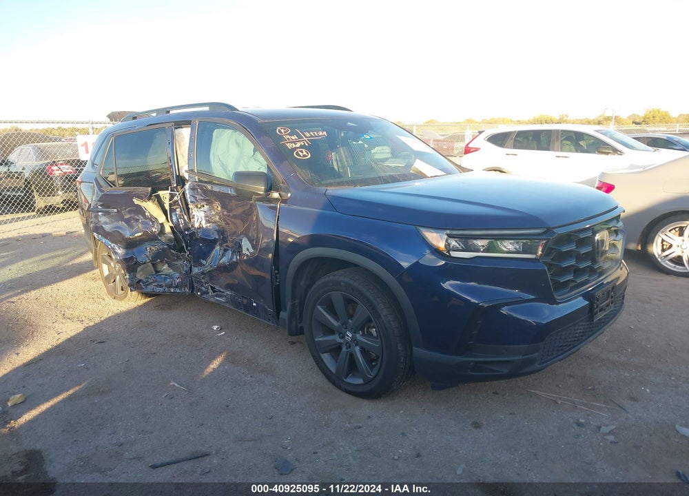 2023 HONDA PILOT AWD SPORT VIN: 5FNYG1H38PB037828