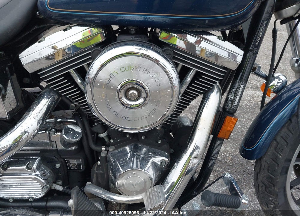1998 HARLEY-DAVIDSON FXDS CONVERTIBLE VIN: 1HD1GGL16WY311650