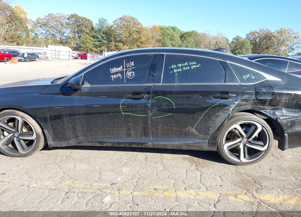 2022 HONDA ACCORD SPORT SPECIAL EDITION VIN: 1HGCV1F47NA097263
