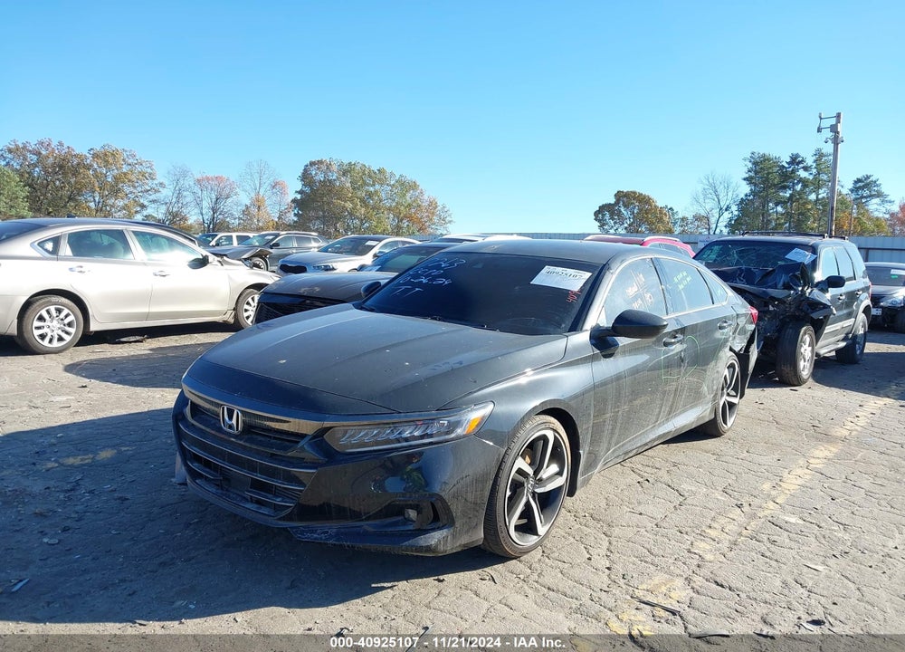 2022 HONDA ACCORD SPORT SPECIAL EDITION VIN: 1HGCV1F47NA097263