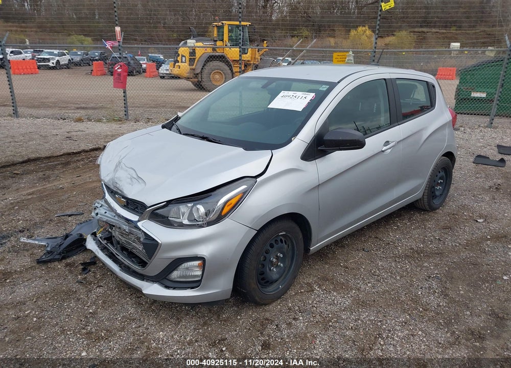 2022 CHEVROLET SPARK FWD LS AUTOMATIC VIN: KL8CB6SA7NC014671