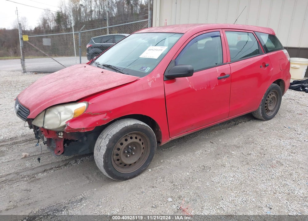 2008 TOYOTA MATRIX VIN: 2T1KR32E08C702331