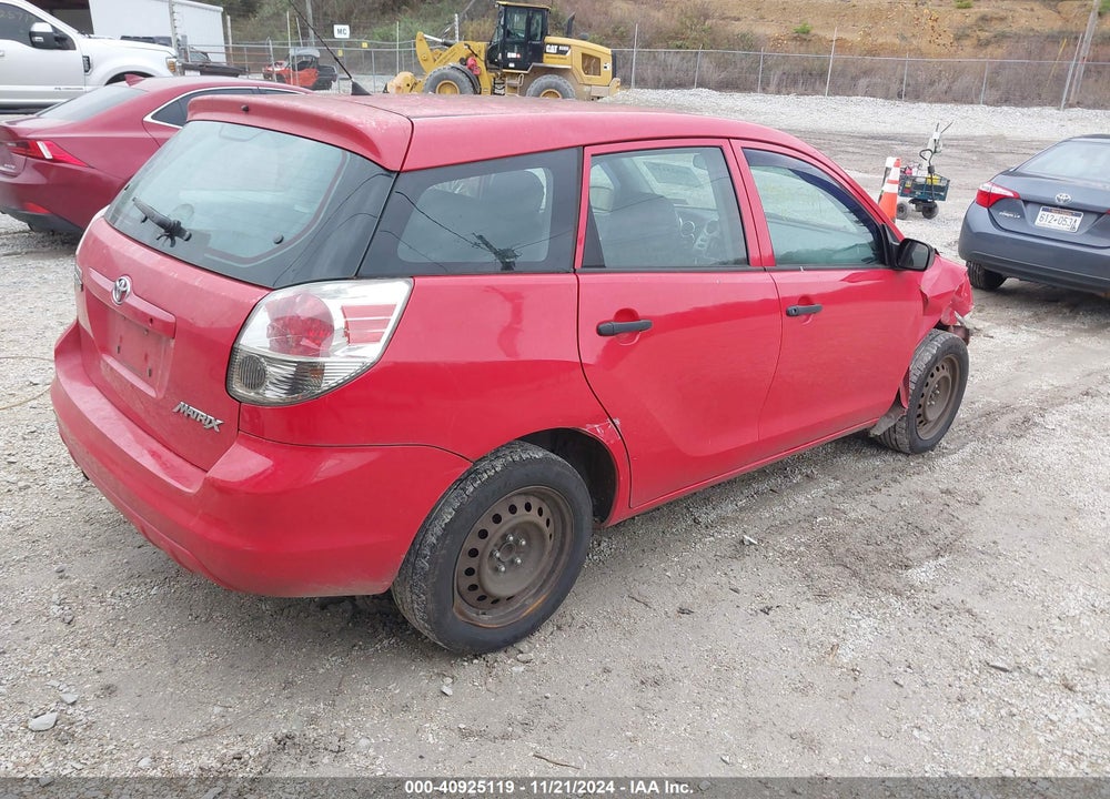 2008 TOYOTA MATRIX VIN: 2T1KR32E08C702331