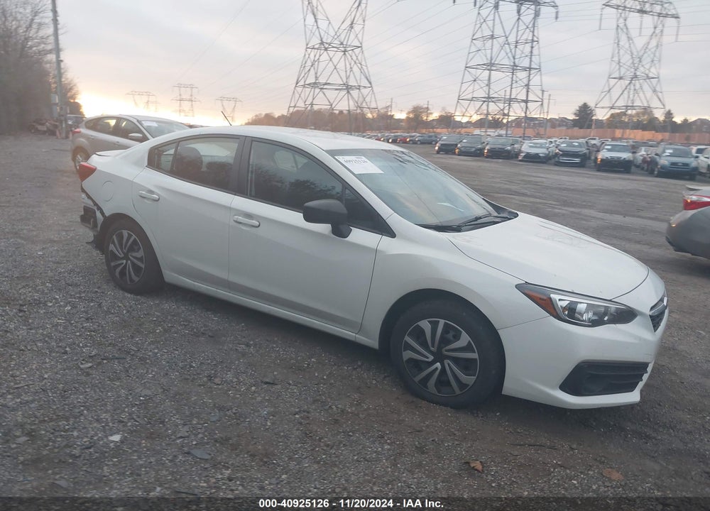 2022 SUBARU IMPREZA BASE VIN: 4S3GKAB65N3611096
