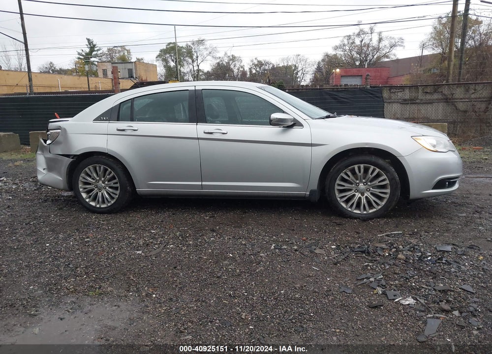 2012 CHRYSLER 200 LIMITED VIN: 1C3CCBCB7CN122430