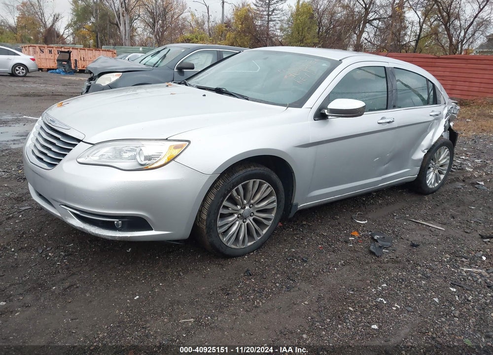 2012 CHRYSLER 200 LIMITED VIN: 1C3CCBCB7CN122430