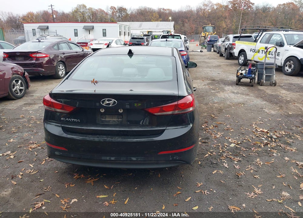 2017 HYUNDAI ELANTRA SE VIN: KMHD84LFXHU099637