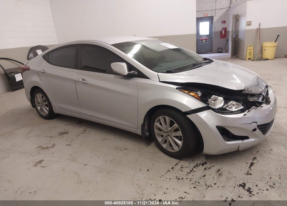 2015 HYUNDAI ELANTRA SE VIN: KMHDH4AE4FU276416