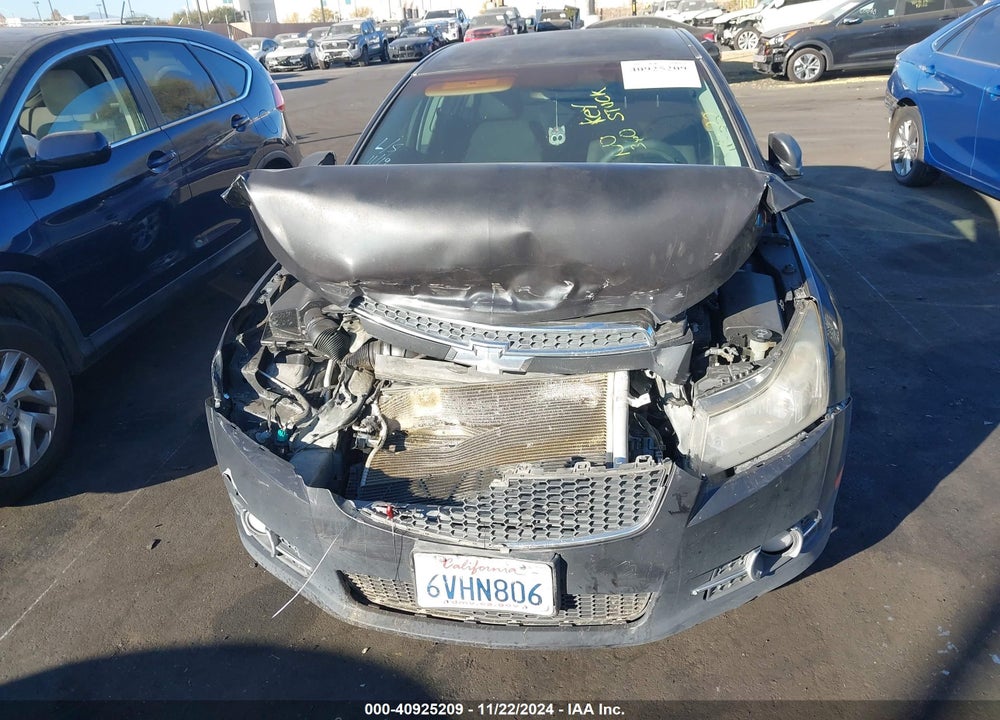 2012 CHEVROLET CRUZE 1LT VIN: 1G1PF5SCXC7262128