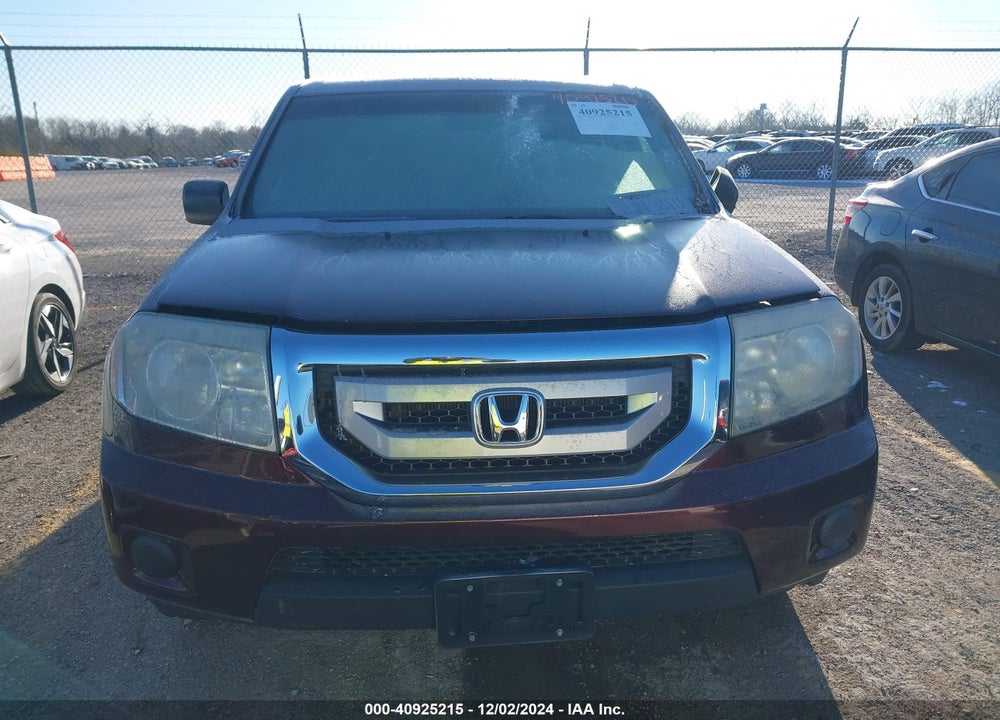 2009 HONDA PILOT LX VIN: 5FNYF48269B026986