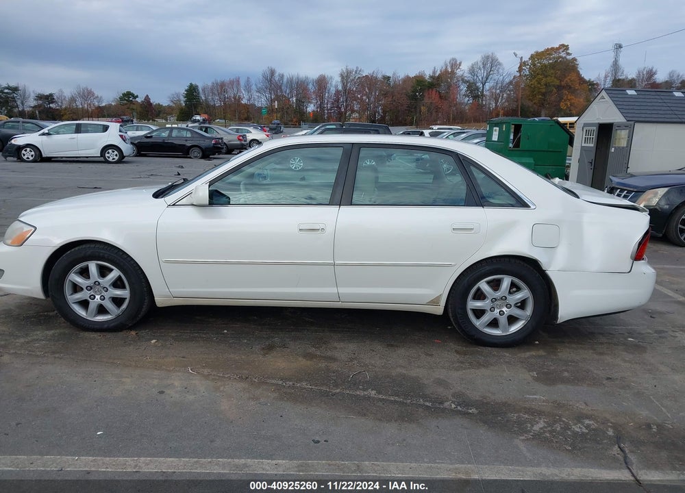 2000 TOYOTA AVALON XLS VIN: 4T1BF28B6YU067677
